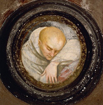 Fragment eines Mönchs von Gaudenzio Ferrari