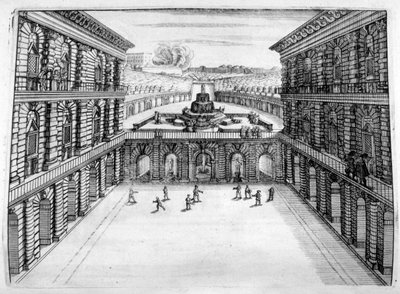 Schloss- und Gartendesign, 1664 von Georg Andreas Bockler