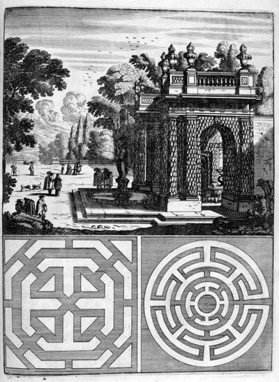 Haus- und Gartendesign, 1664 von Georg Andreas Bockler