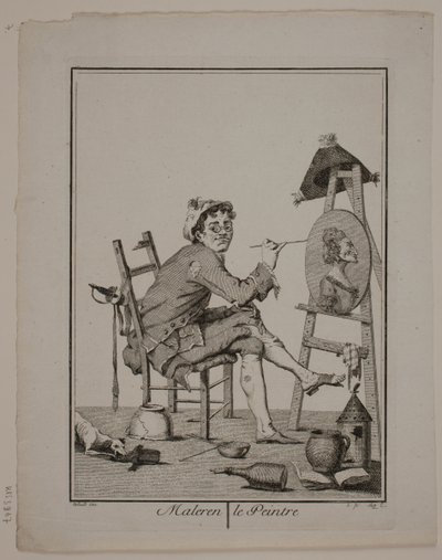 "Der Maler" von Georg Christian Schule