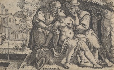Susanna und die Ältesten von Georg Pencz