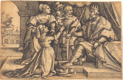 Das Urteil Salomos von Georg Pencz
