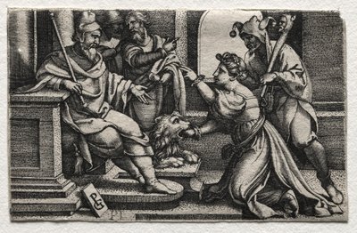 Der Mund der Wahrheit von Georg Pencz