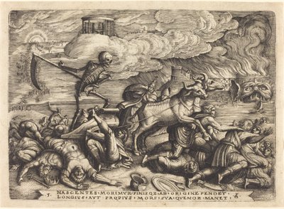 Der Triumph des Todes von Georg Pencz