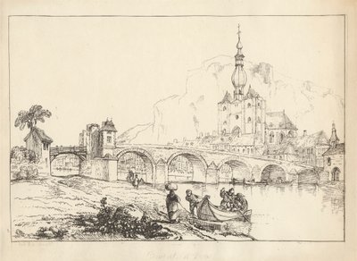 Dinant, Nr. 1: Südwestansicht von George Arnald