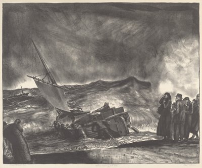 Allan Donn sticht in See von George Bellows