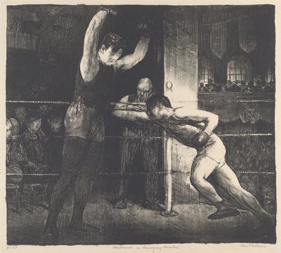 Willard in Trainingsquartieren von George Bellows