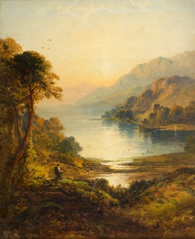 Kyles of Bute, Argyll, 1876 von George Blackie Sticks