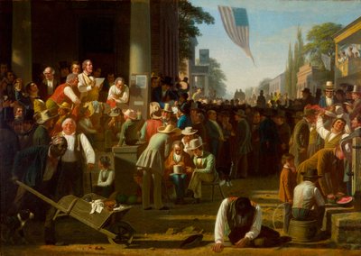 Das Urteil des Volkes von George Caleb Bingham