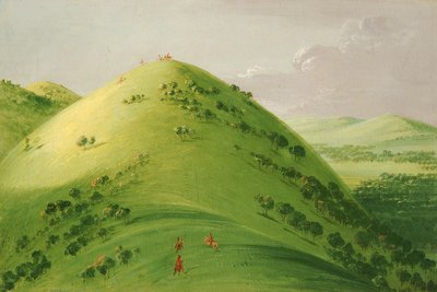 Schöne Prärieklippen, Oberer Mississippi von George Catlin