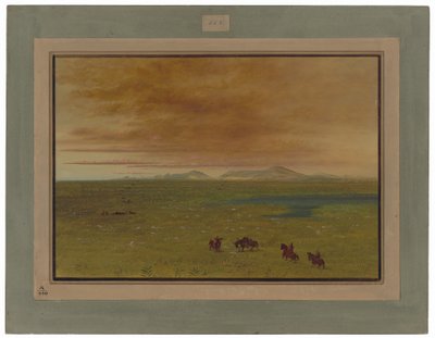 Grand Lavoir, Pampa del Sacramento von George Catlin