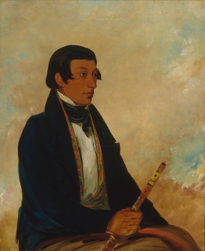 Kee-món-saw, Kleiner Häuptling, ein Häuptling, 1830 von George Catlin