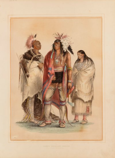 Nordamerikanische Indianer Nr. 1 von George Catlin