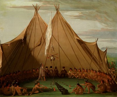 Sioux-Hundefest, 1832-1837 von George Catlin