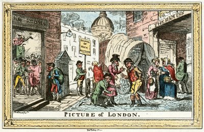 Bild von London von George Cruikshank