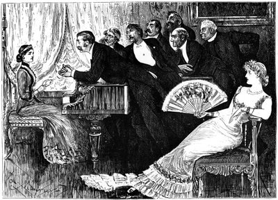 Zwei Throne, 1879 1891 von George du Maurier