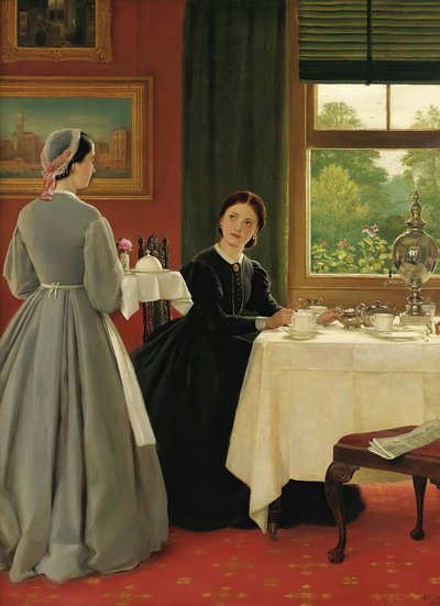 Nachmittagstee, 1865 von George Dunlop Leslie