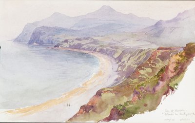 Bucht bei Nevin, Wales, 1899 von George Elbert Burr
