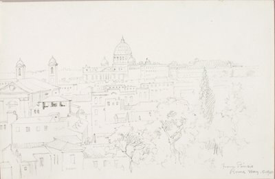 Vom Pincio, Rom von George Elbert Burr