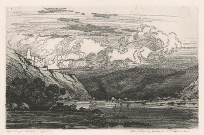 Der Rhein, unterhalb von St. Goar von George Elbert Burr