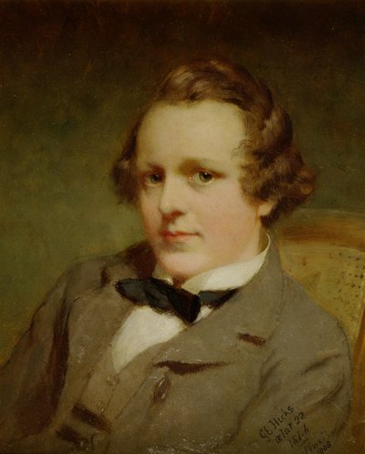 Selbstporträt, 1846 von George Elgar Hicks
