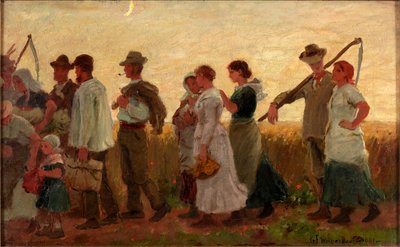 Der Erntemond, 1881 von George Faulkner Wetherbee