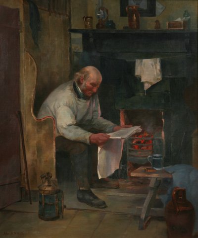 Zufriedenheit, 1895 von George Ficklin