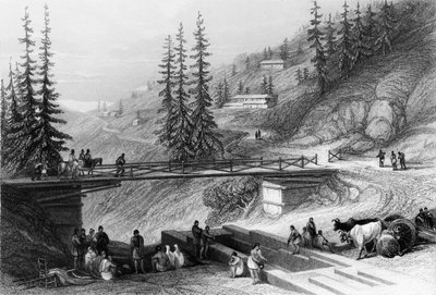 Ansicht von Simla von George Francis White