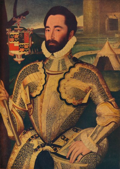 Sir Charles Somerset, ca. 1566 von George Gower