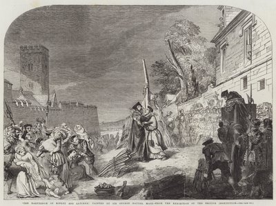 Das Martyrium von Ridley und Latimer von George Hayter