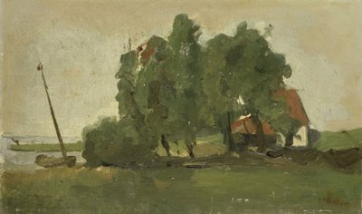 Bauernhof von George Hendrik Breitner