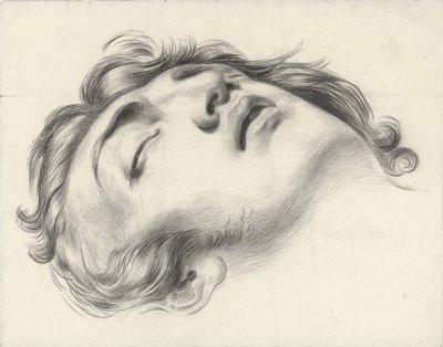 Kopf eines sterbenden Mannes von George Hendrik Breitner
