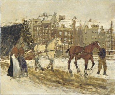 Das Rokin, Amsterdam von George Hendrik Breitner