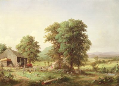 Sommerlandschaft, 1862 von George Henry Durrie