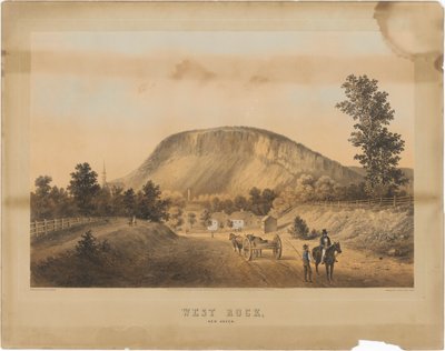 West Rock, New Haven von George Henry Durrie