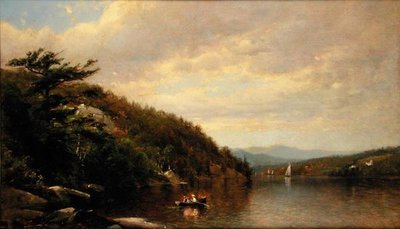 Bootsfahrt auf dem Lake George von George Henry Smillie