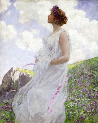 Kalypso, ca. 1906 von George Hitchcock
