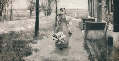 Blumenmädchen in Holland, 1887, 1912 von George Hitchcock