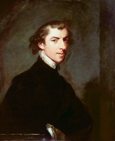 Selbstporträt, ca. 1780 von George Huddesford