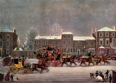 Annäherung an Weihnachten, 19. Jahrhundert, 1927 von George Hunt