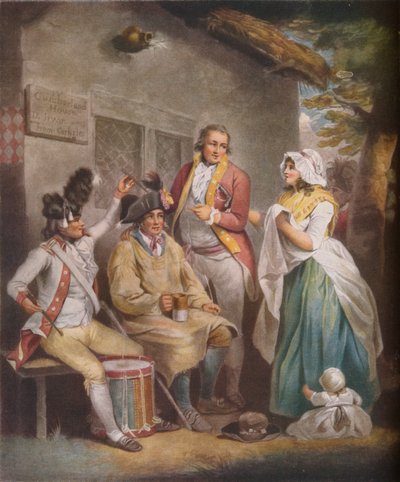 Trepanning eines Rekruten, um 1791, 1930 von George Keating