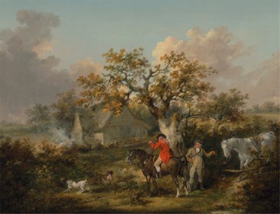 Rebhuhnjagd von George Morland