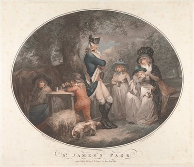 St. James Park von George Morland