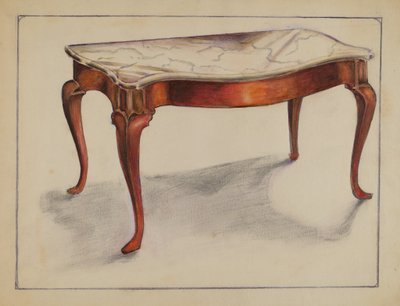 Marmortisch von George Nelson