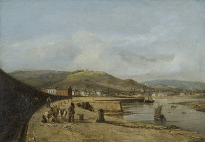 Swansea vom Westpier von George Orleans Delamotte