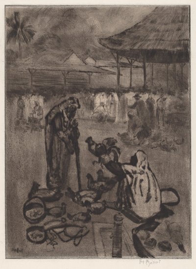 Hühnerverkäufer, Trinidad von George Overbury