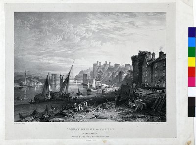 Conway-Brücke und Schloss von George Pickering
