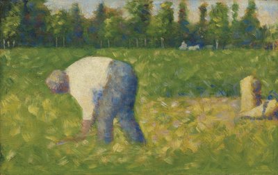 Bauer bei der Arbeit von George Pierre Seurat