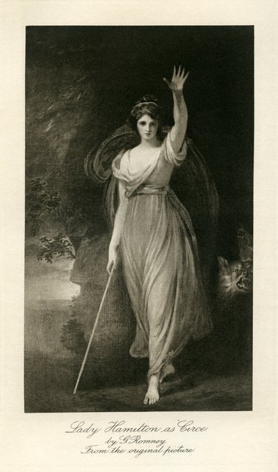 Emma Lady Hamilton von George Romney