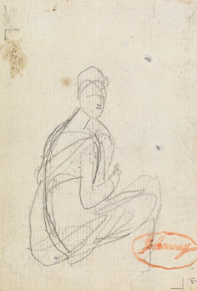 Figurenstudie einer Frau von George Romney